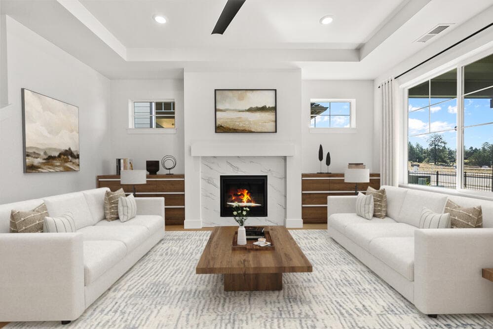 Great room. Photo 1 of 16, 20895 SE Caldera Drive, Bend, OR 97702