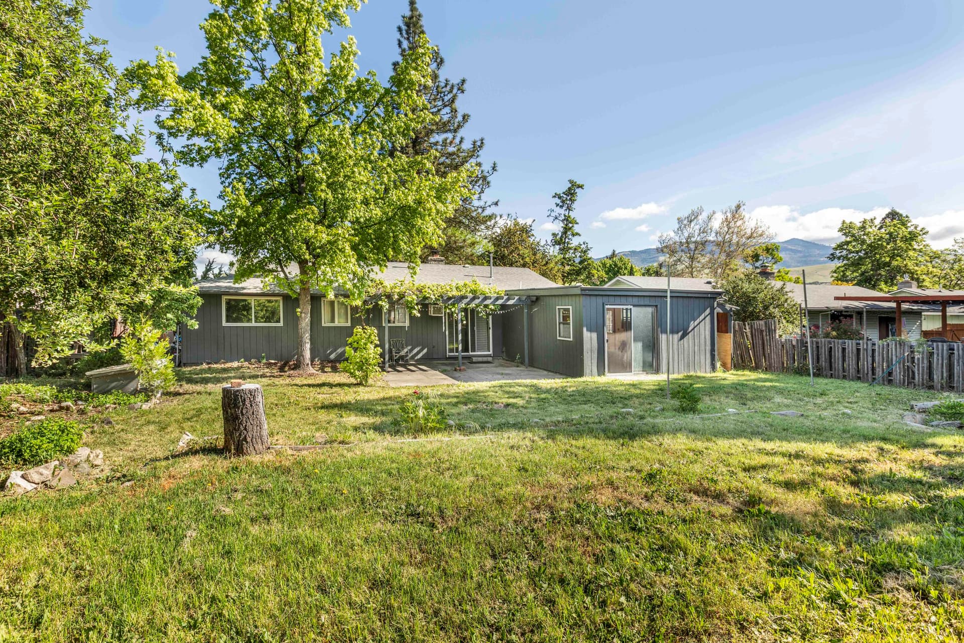 374 Cambridge 031Backyard view 3. Photo 1 of 34, 374 Cambridge Street, Ashland, OR 97520