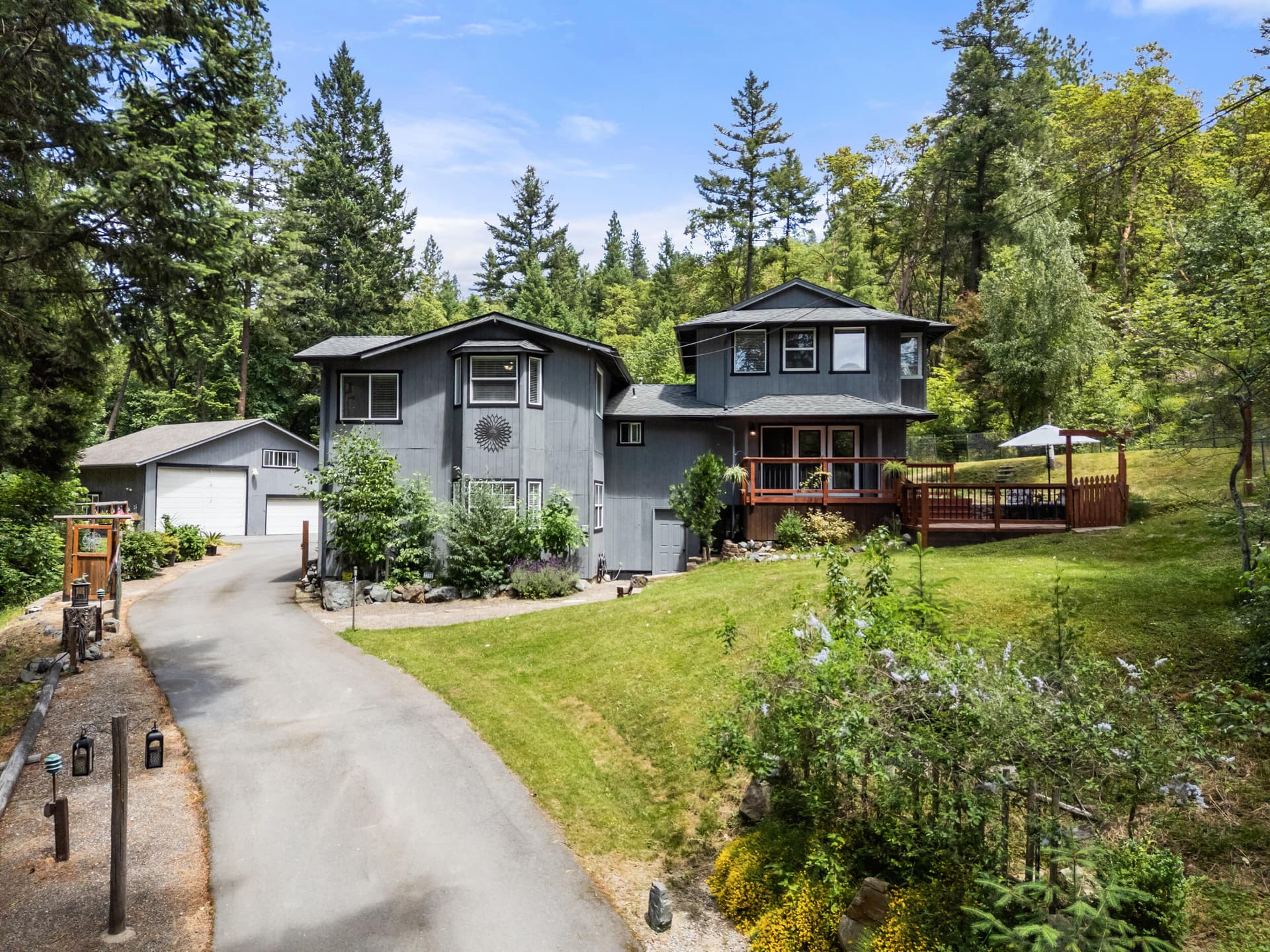 House and Shop. Photo 2 of 36, 3268 Humbug Creek Road, Applegate, OR 97530