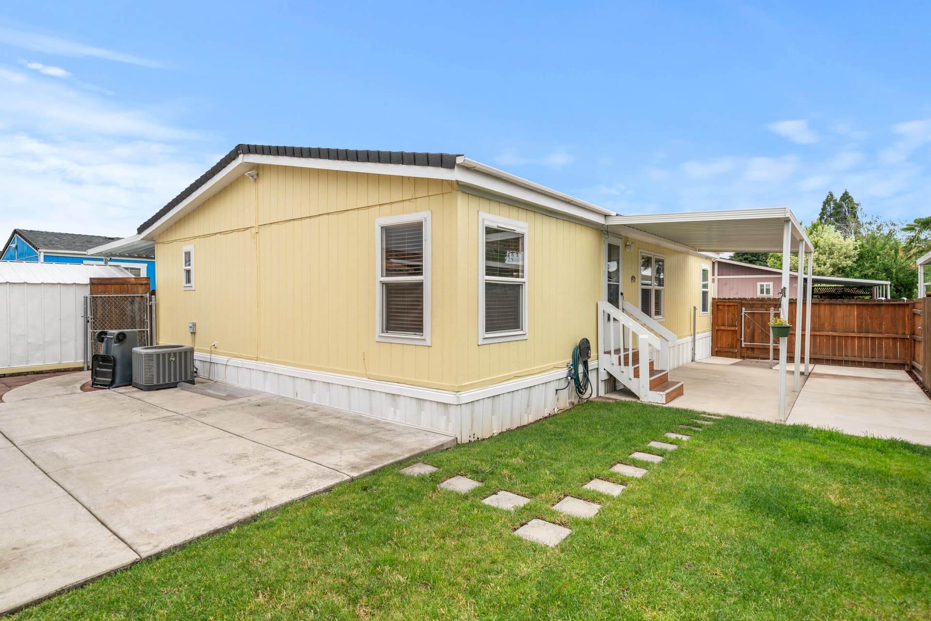 Backyard. Photo 5 of 20, 1570 S Peach Street Unit SPC 31, Medford, OR 97501