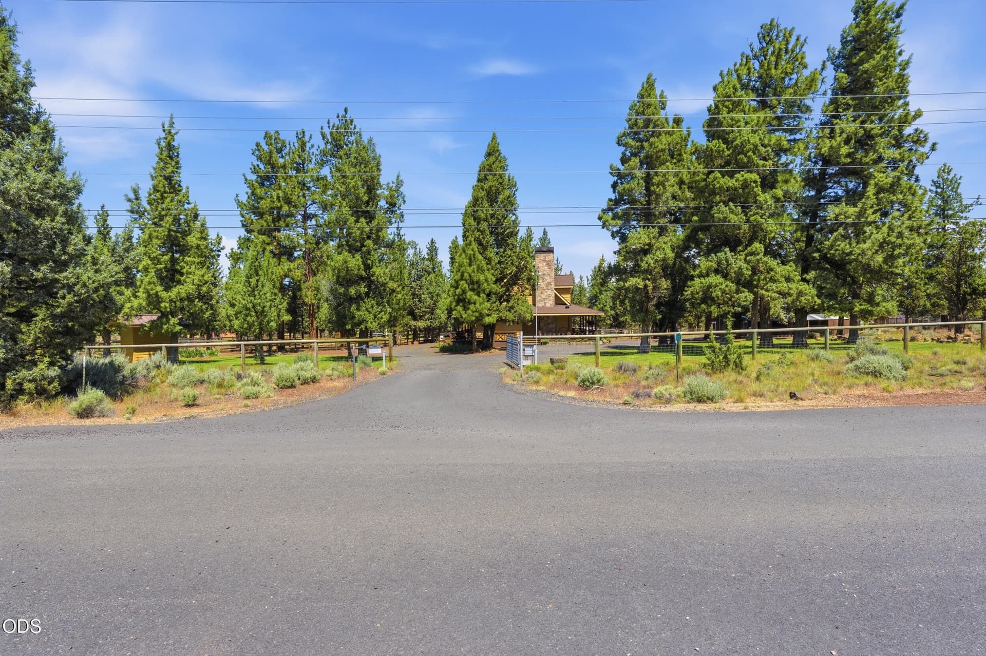 Driveway Street View. Photo 2 of 40, 16738 Pine Tree Lane, Sisters, OR 97759