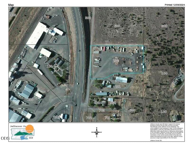 Map. Photo 1 of 13, 1197 NW Highway 26, Madras, OR 97741
