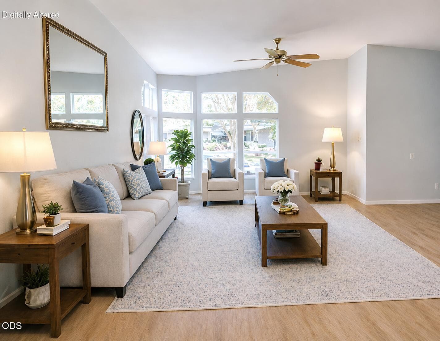 Virtual Staging Livingroom. Photo 3 of 38, 1055 N 5th Street Unit UNIT 110, Jacksonville, OR 97530