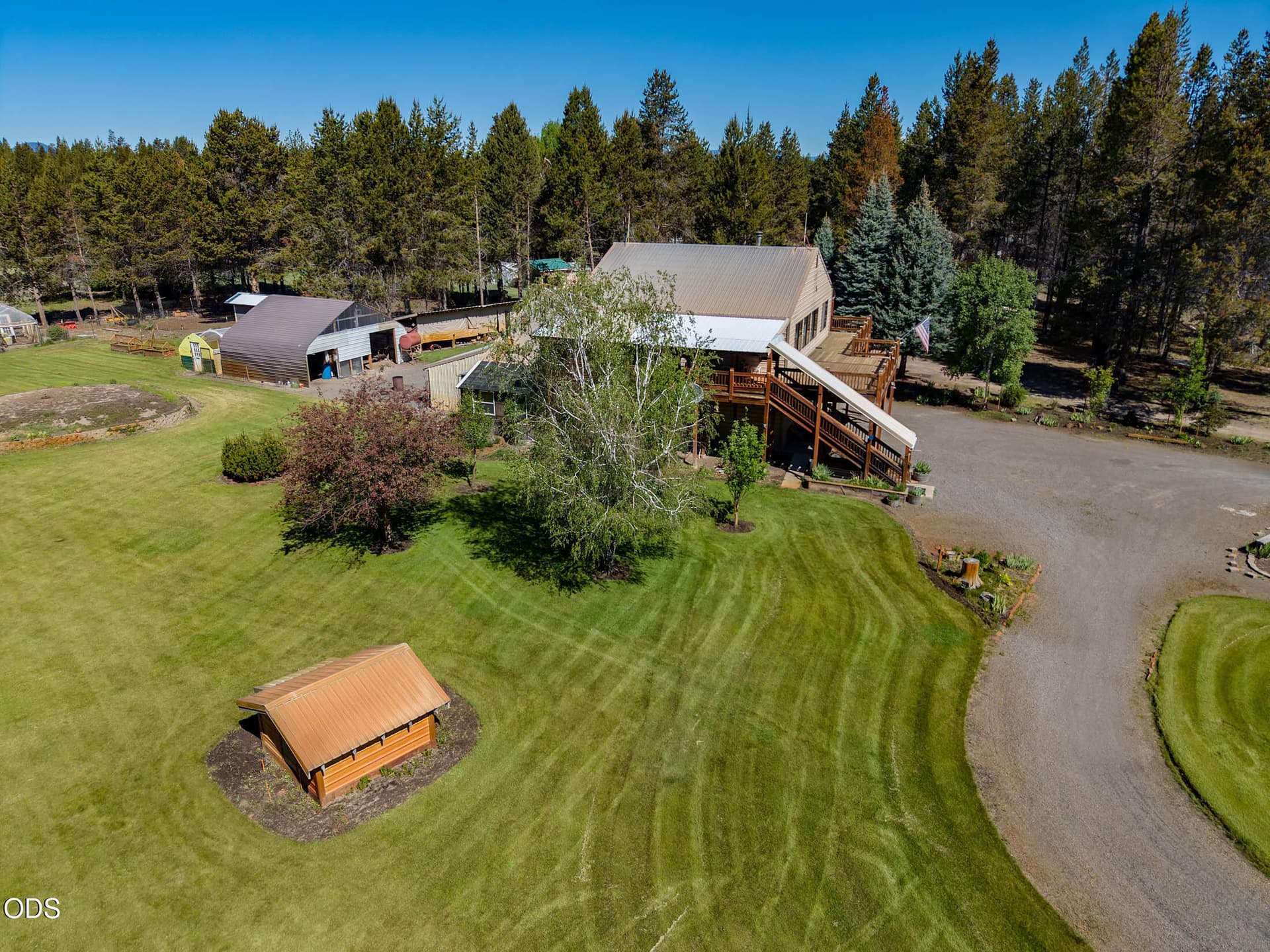 52971 Bridge Dr aerial_0085. Photo 2 of 32, 52971 Bridge Drive, La Pine, OR 97739