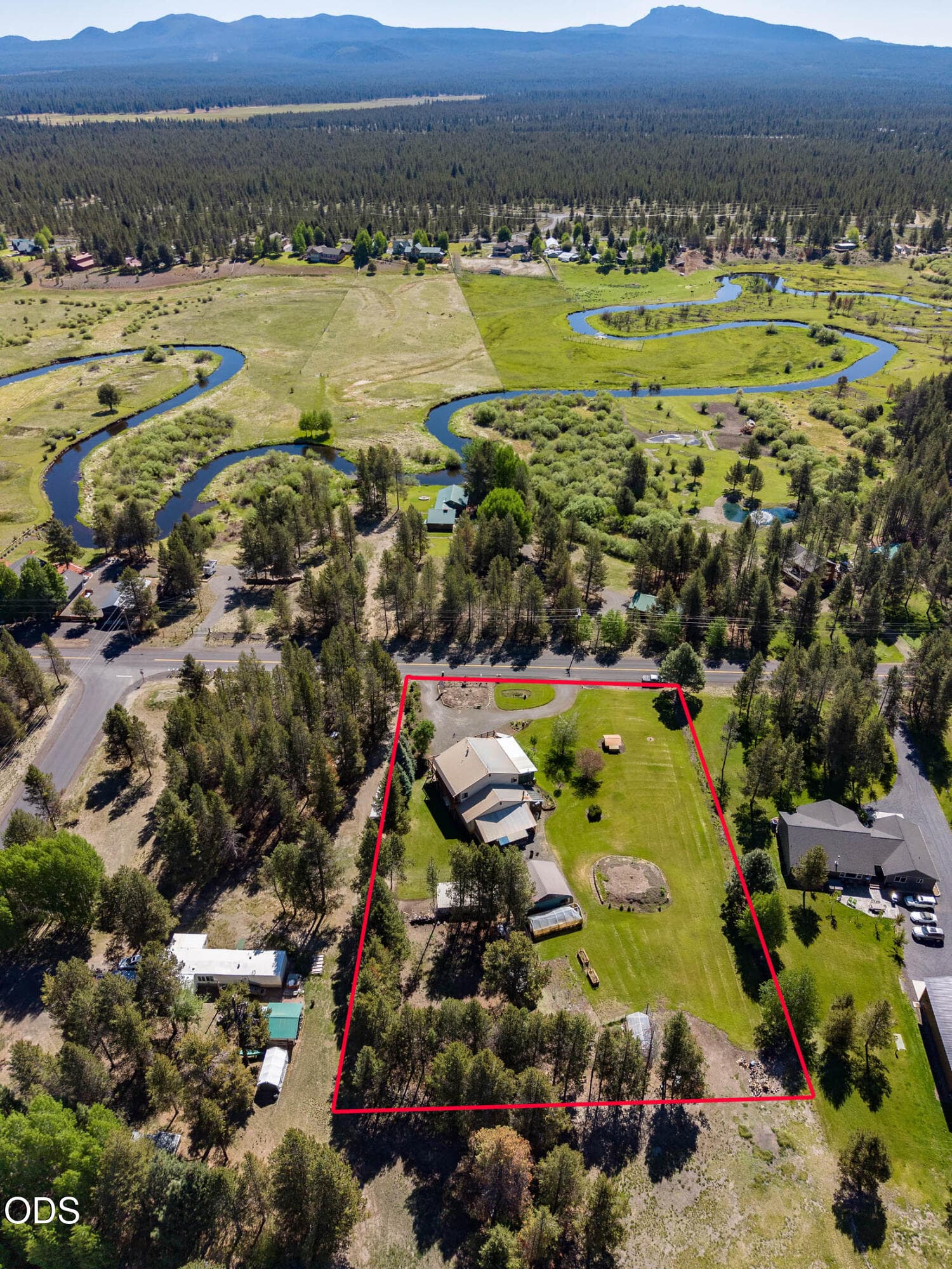 52971 Bridge Dr aerial_0101 b. Photo 3 of 32, 52971 Bridge Drive, La Pine, OR 97739