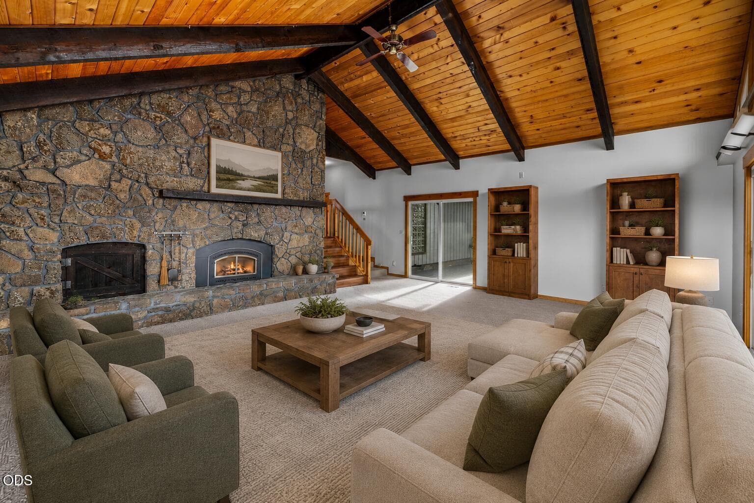 Virtual Staging Living Room. Photo 3 of 50, 5203 NW Greenwood Avenue, Redmond, OR 97756