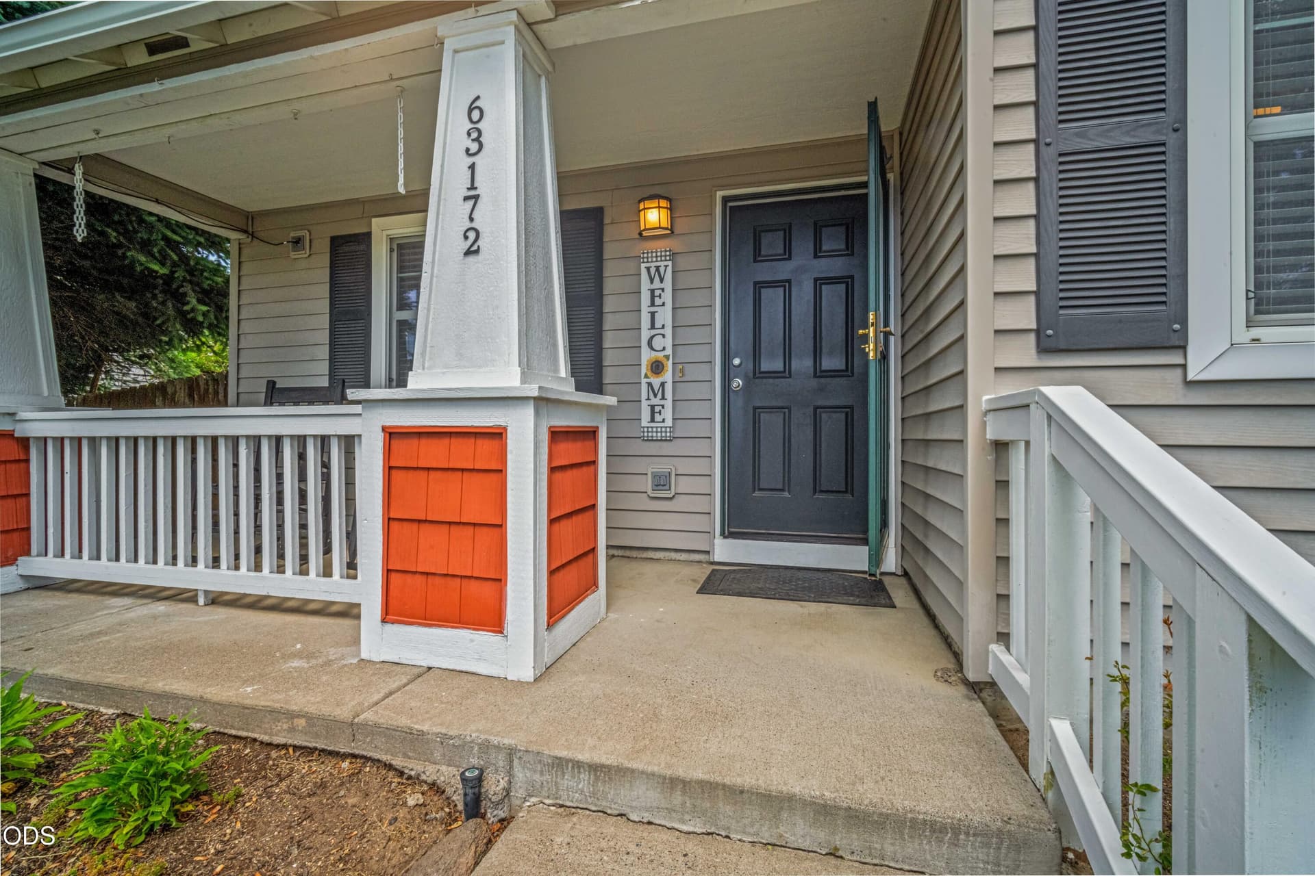 bend-covered-front-entry. Photo 3 of 50, 63172 Lancaster Street, Bend, OR 97701