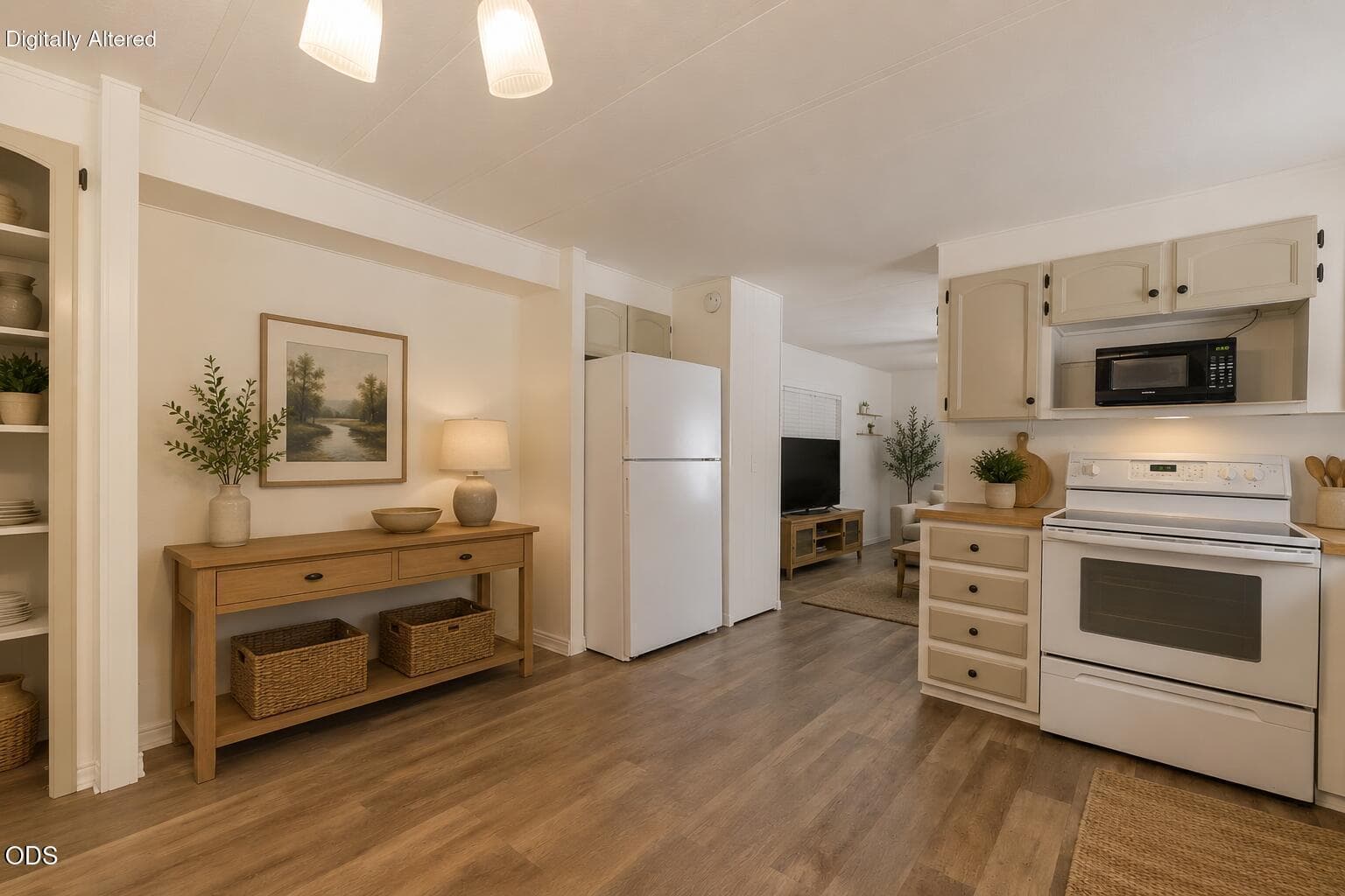 Kitchen Virtually Staged. Photo 5 of 17, 56072 Marsh Hawk Road, Bend, OR 97707