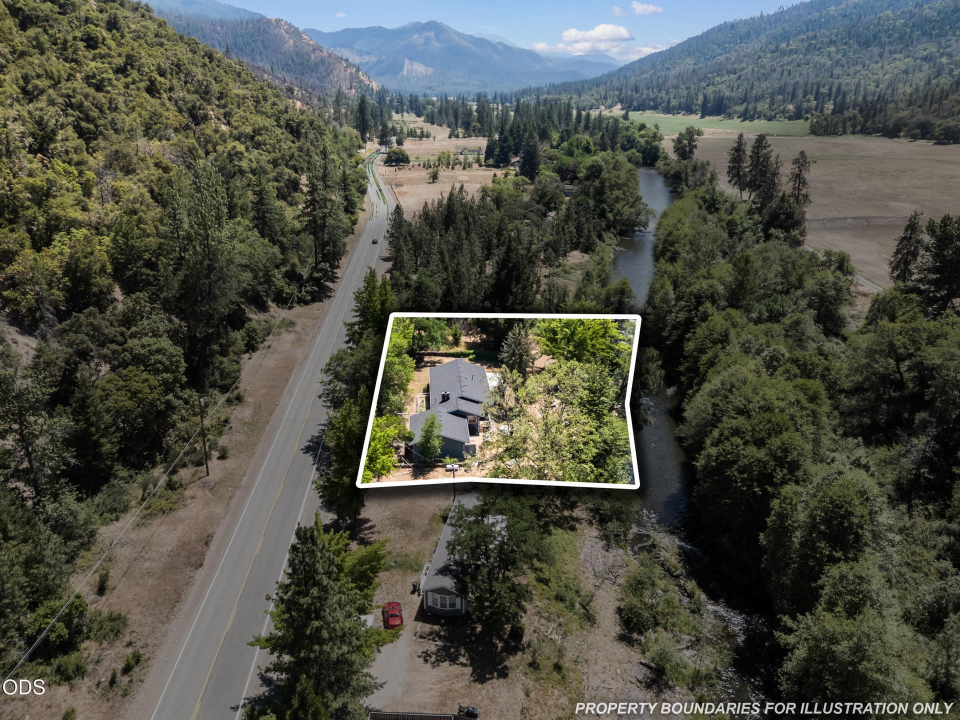 59_3550 upper applegate rd- lotline 4. Photo 5 of 61, 3550 Upper Applegate Road, Jacksonville, OR 97530