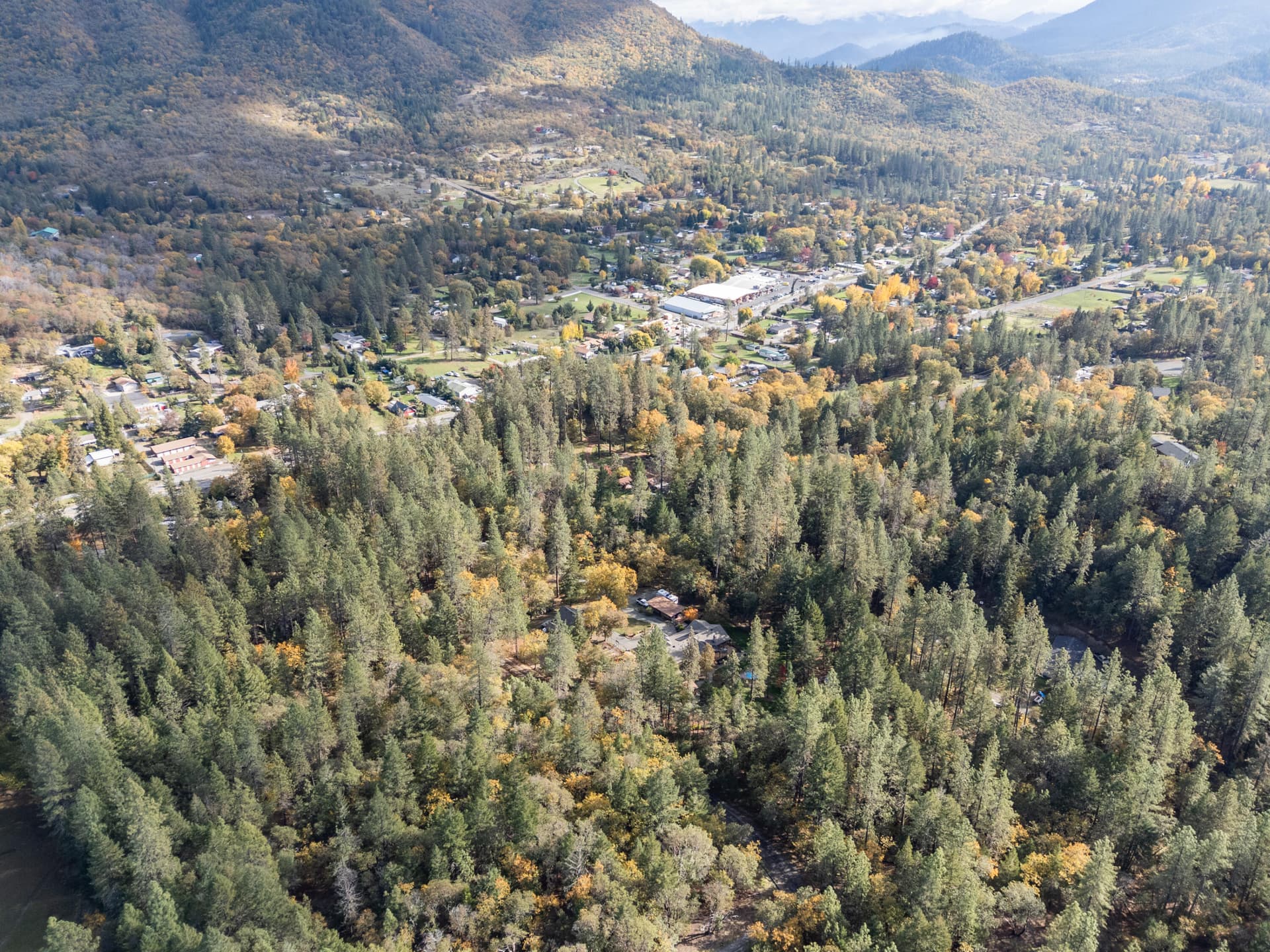 Aerial view 2. Photo 2 of 26, 5118 Williams Highway, Grants Pass, OR 97527