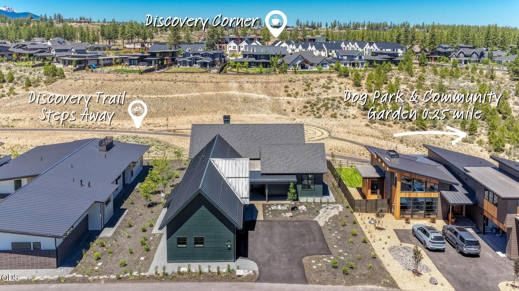 Aerial. Photo 2 of 44, 3118 NW Crossing Drive, Bend, OR 97703