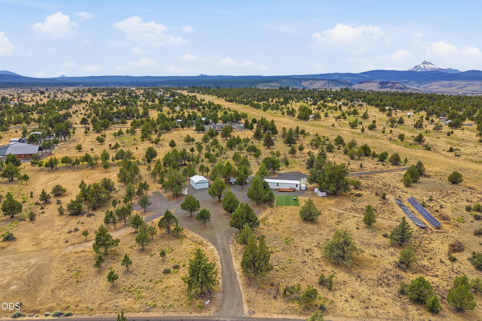Aerial. Photo 1 of 43, 13005 SW Airstrip Lane, Culver, OR 97734
