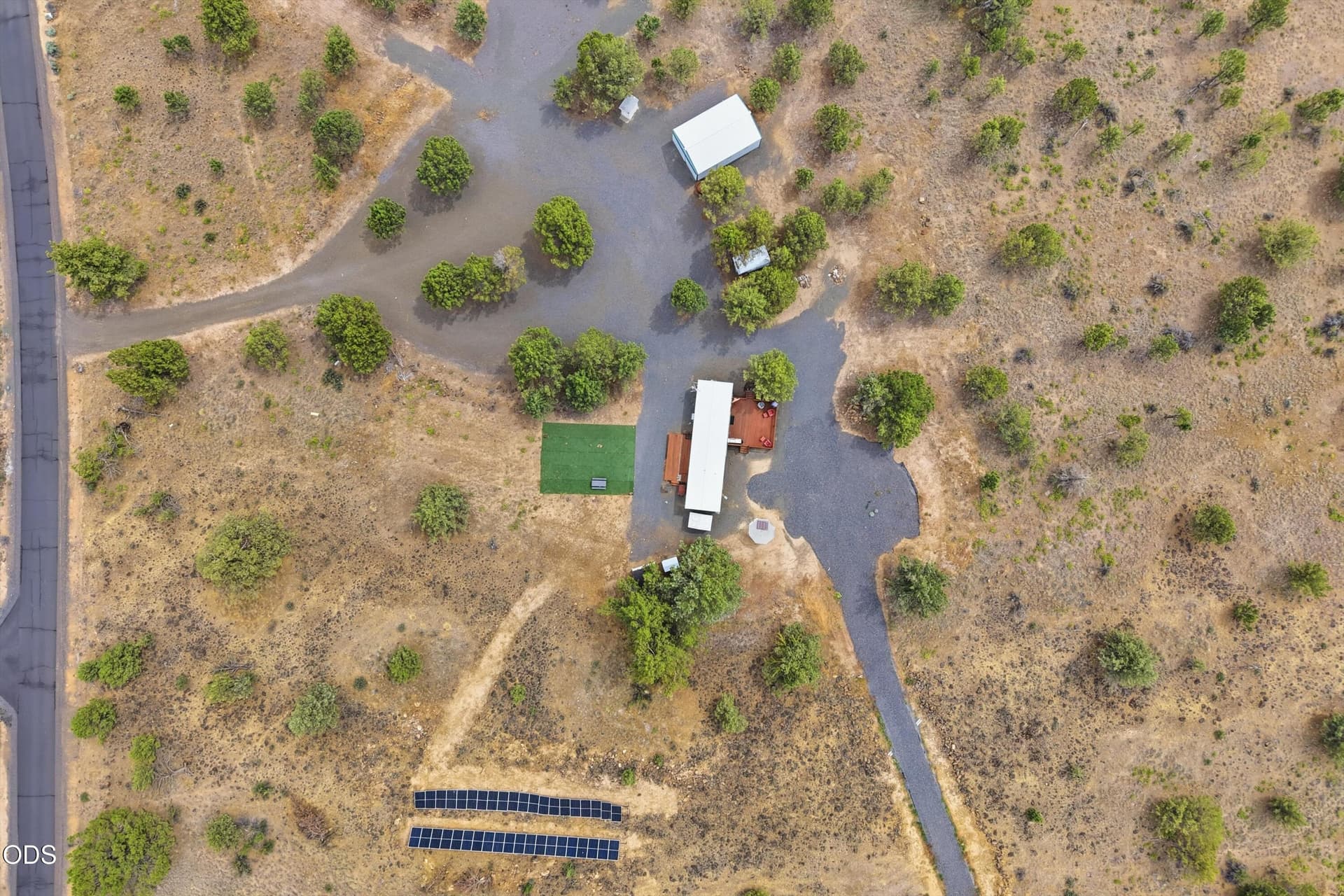 Aerial. Photo 3 of 43, 13005 SW Airstrip Lane, Culver, OR 97734