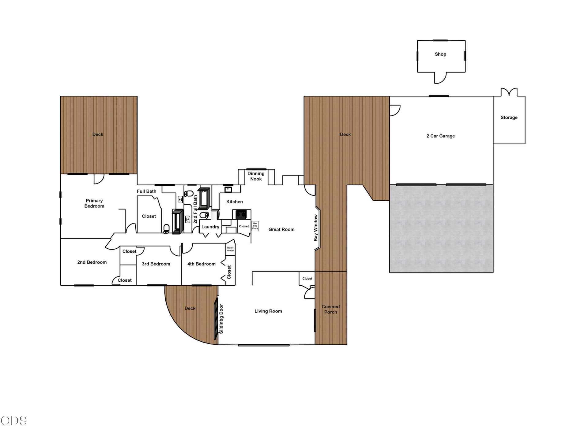 Floor Plan. Photo 2 of 26, 15634 Ponderosa Lane, Sisters, OR 97759