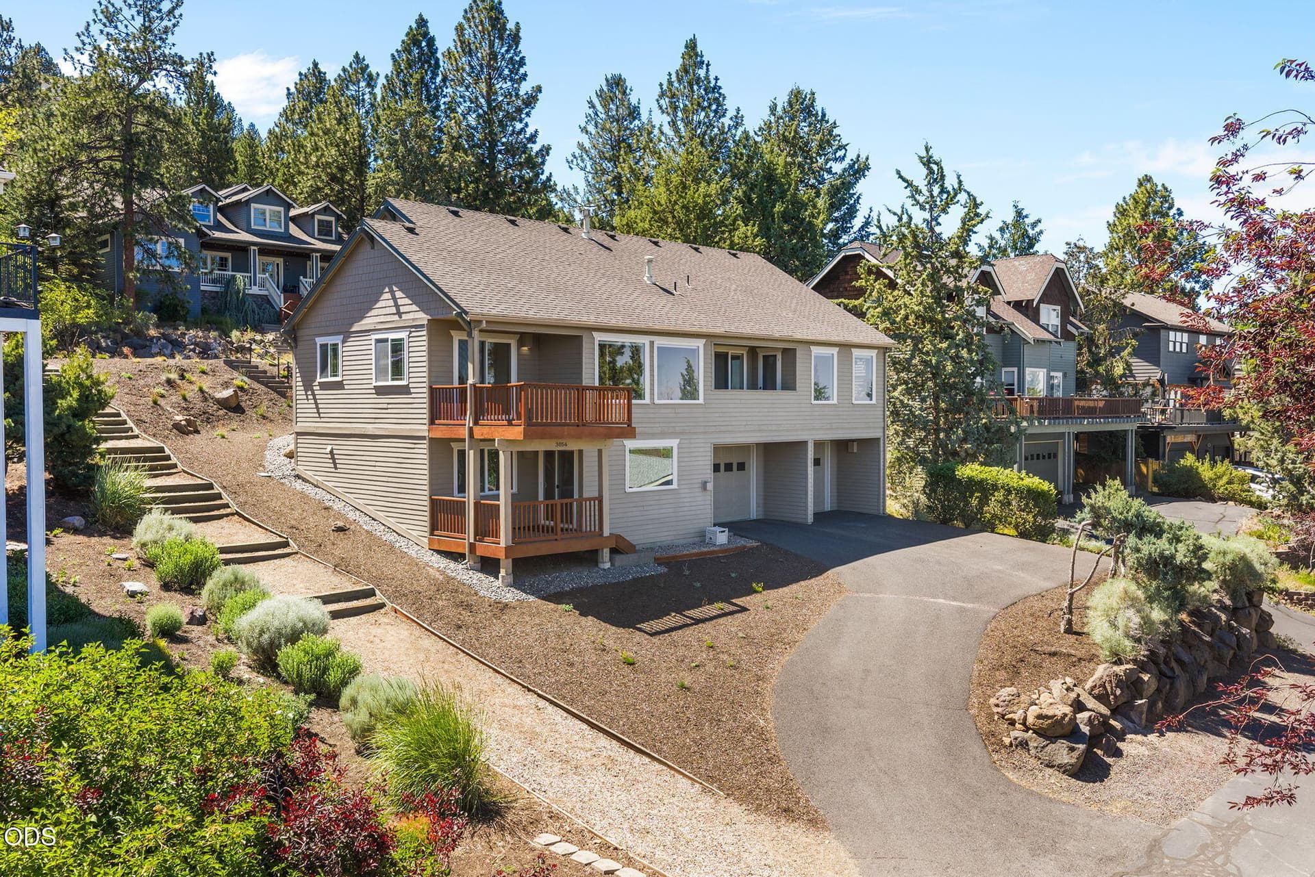 Rear Drive. Photo 3 of 42, 3056 NW Craftsman Drive, Bend, OR 97703