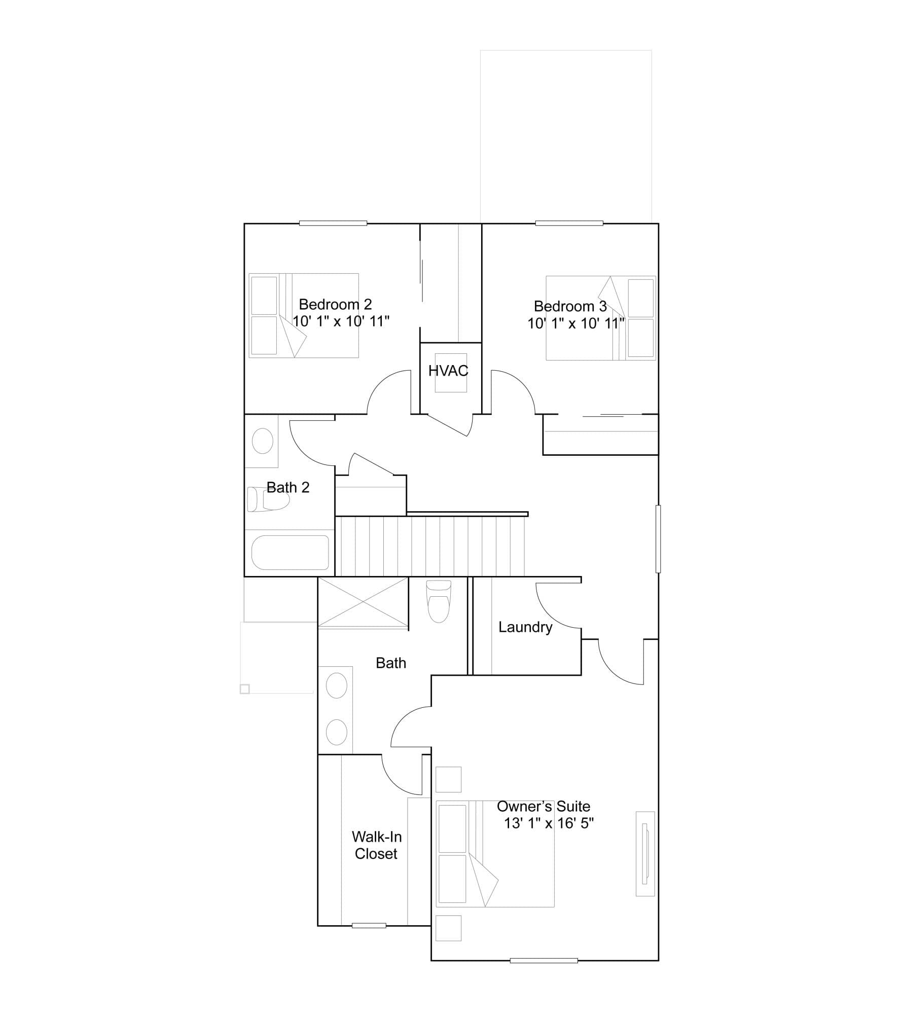 POR_K004_FP_Olive_SecondFloor_OW_RevR. Photo 3 of 30, 16673 Cottage Pine St, La Pine, OR 97739