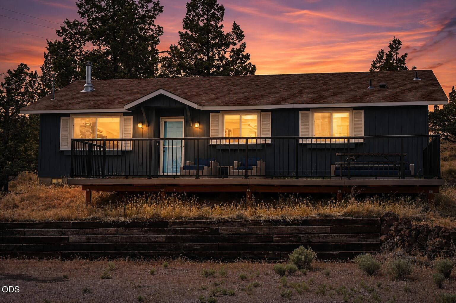 Twilight. Photo 1 of 26, 13536 SW Cinder Drive, Terrebonne, OR 97760