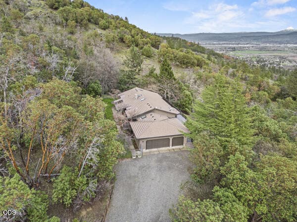 Drone shot. Photo 4 of 47, 465 Strawberry Hill Lane, Jacksonville, OR 97530