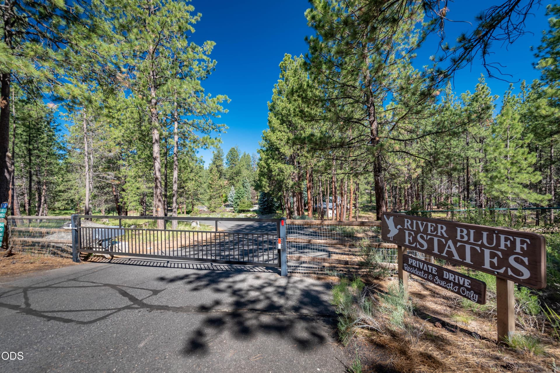 Gated Entry to Baker Rd. Photo 4 of 26, 18831 Baker Road, Bend, OR 97702