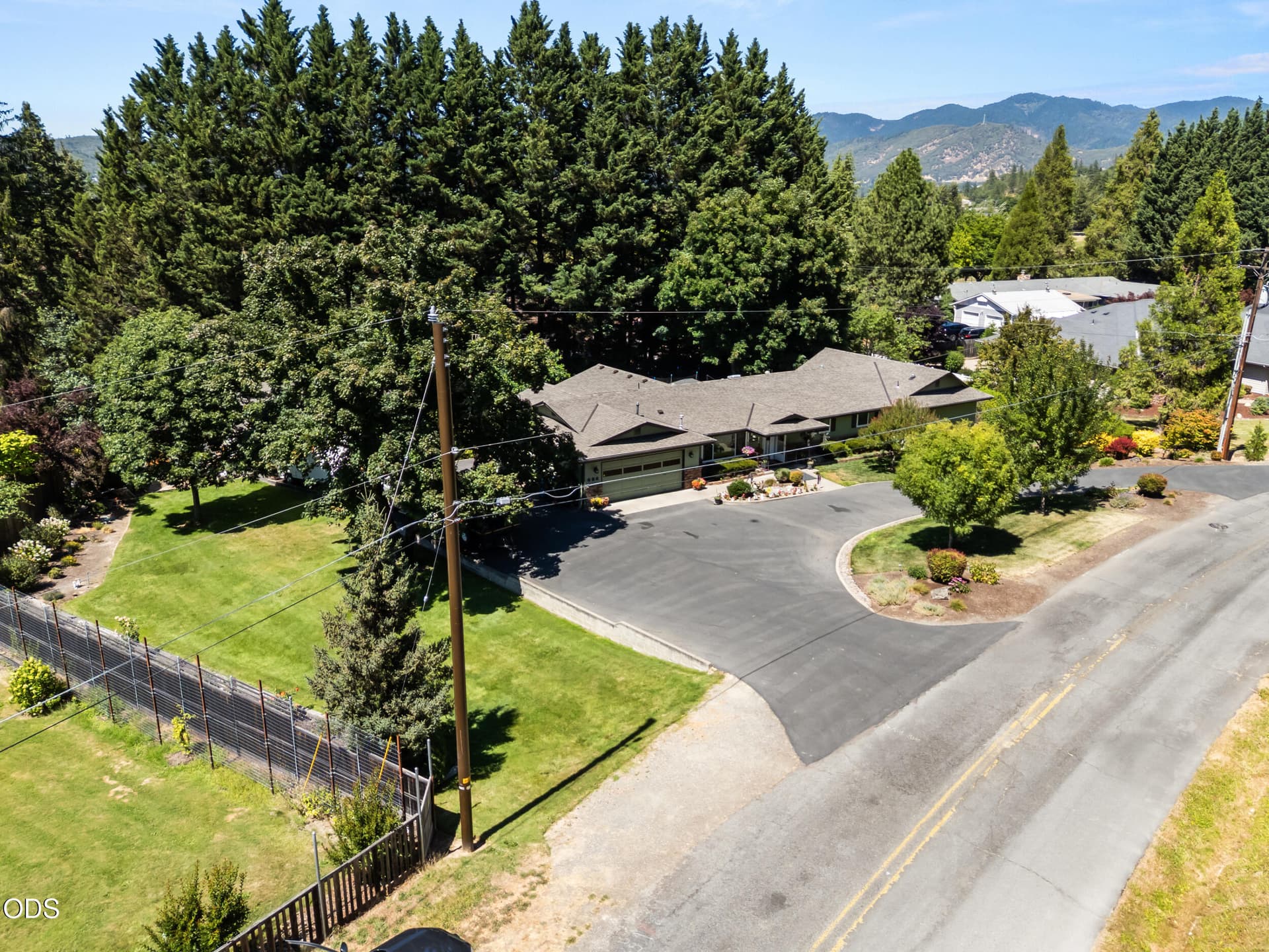 Front Aerial. Photo 2 of 40, 686 Towne Street, Grants Pass, OR 97527