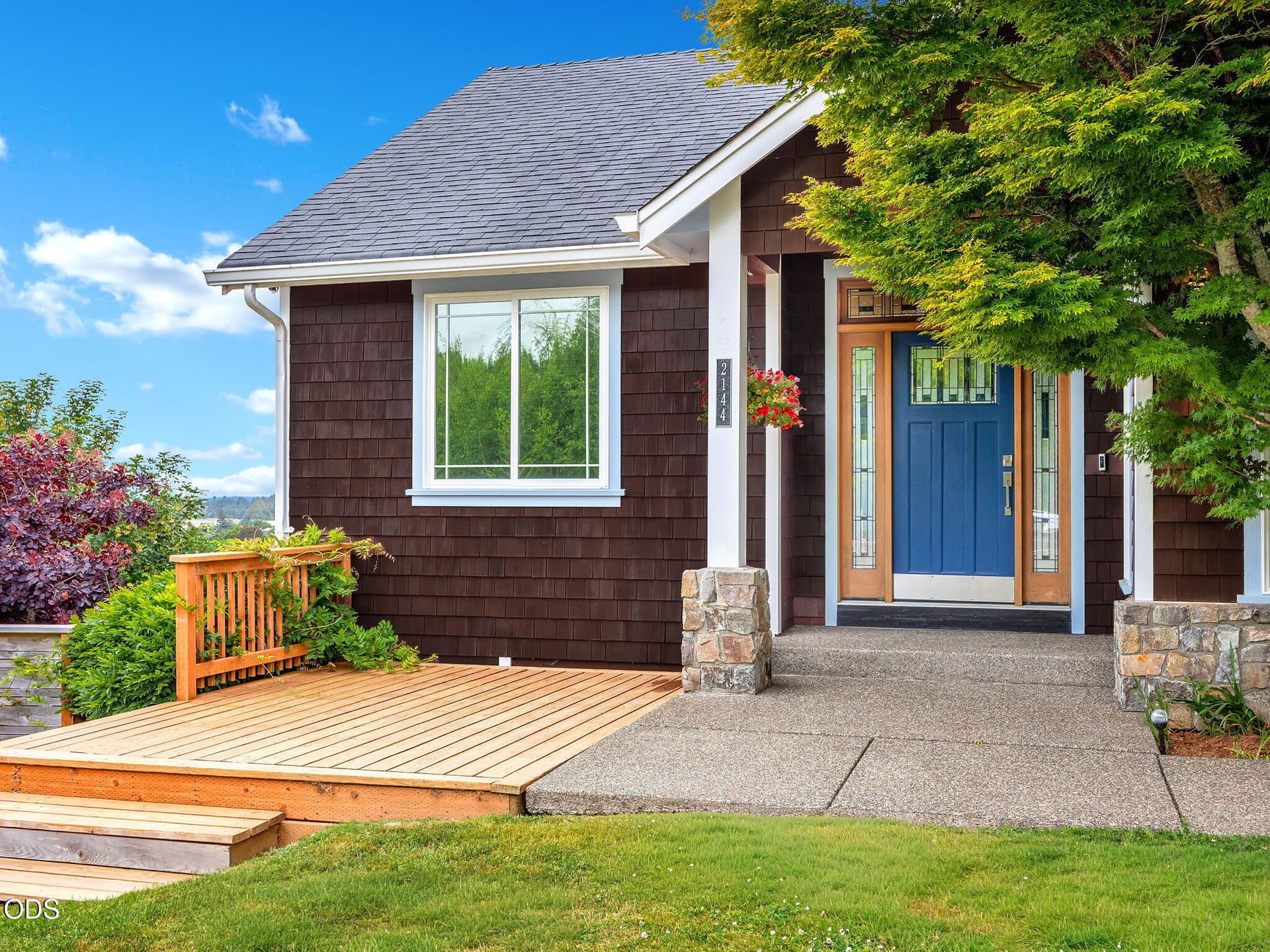 Property Entrance - # 1. Photo 4 of 47, 2144 Middle Fork Circle, Seaside, OR 97138