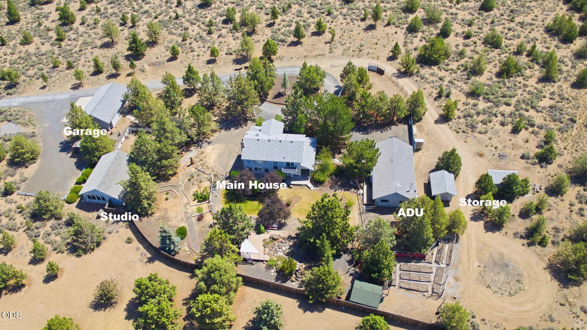 7-web-or-mls-DJI_0623. Photo 2 of 38, 11912 SW Riggs Road, Powell Butte, OR 97753