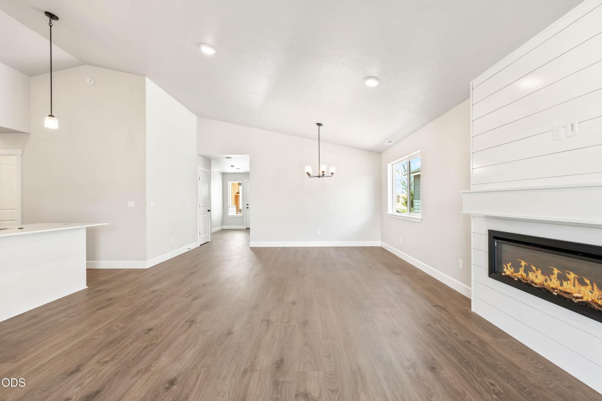 162 Great Room and Dinning from Patio. Photo 4 of 26, 785 NE Discovery Loop Unit Lot 162, Prineville, OR 97754