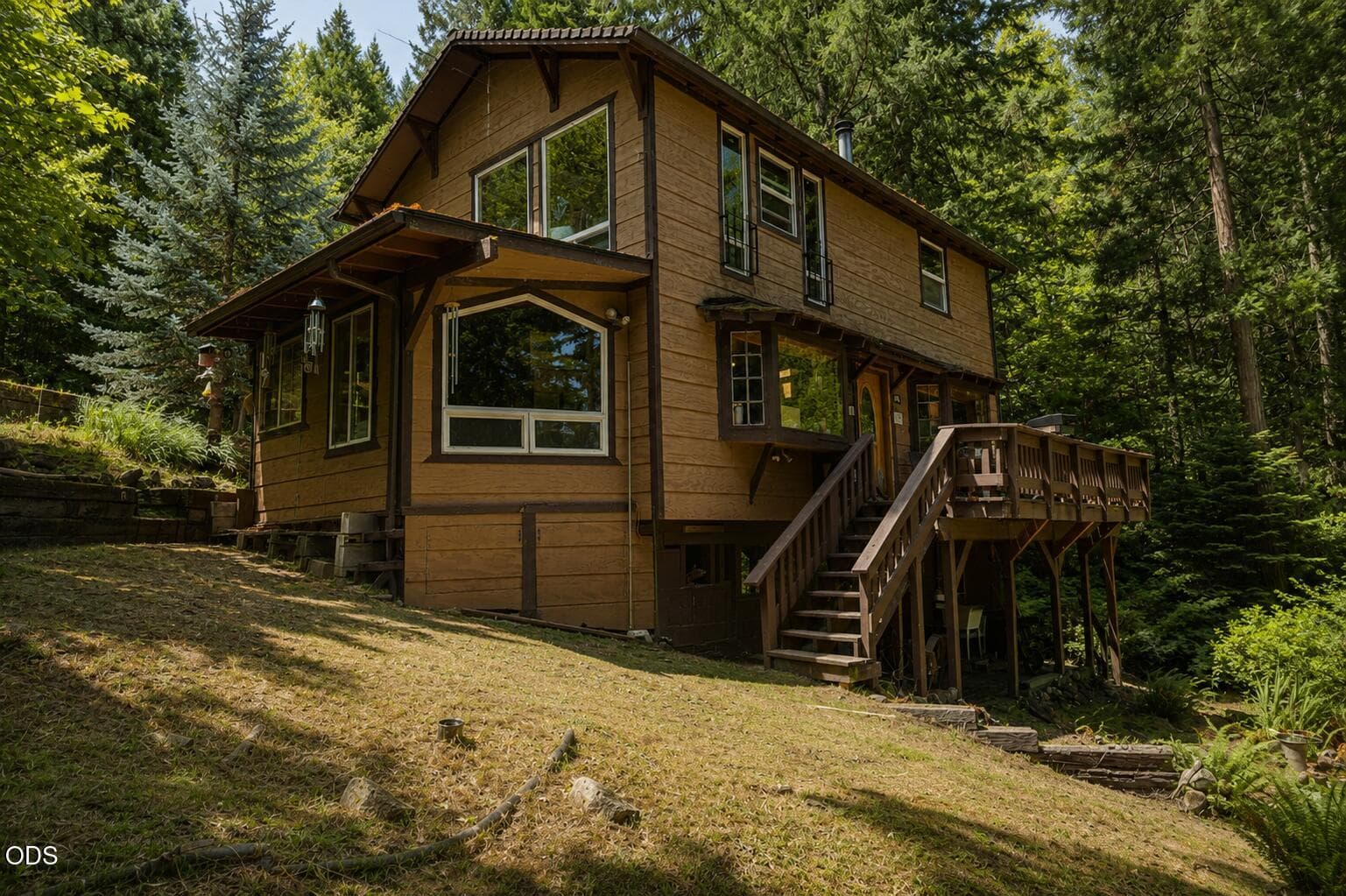 Exterior Entry View. Photo 1 of 28, 3727 Coyote Creek Road, Wolf Creek, OR 97497