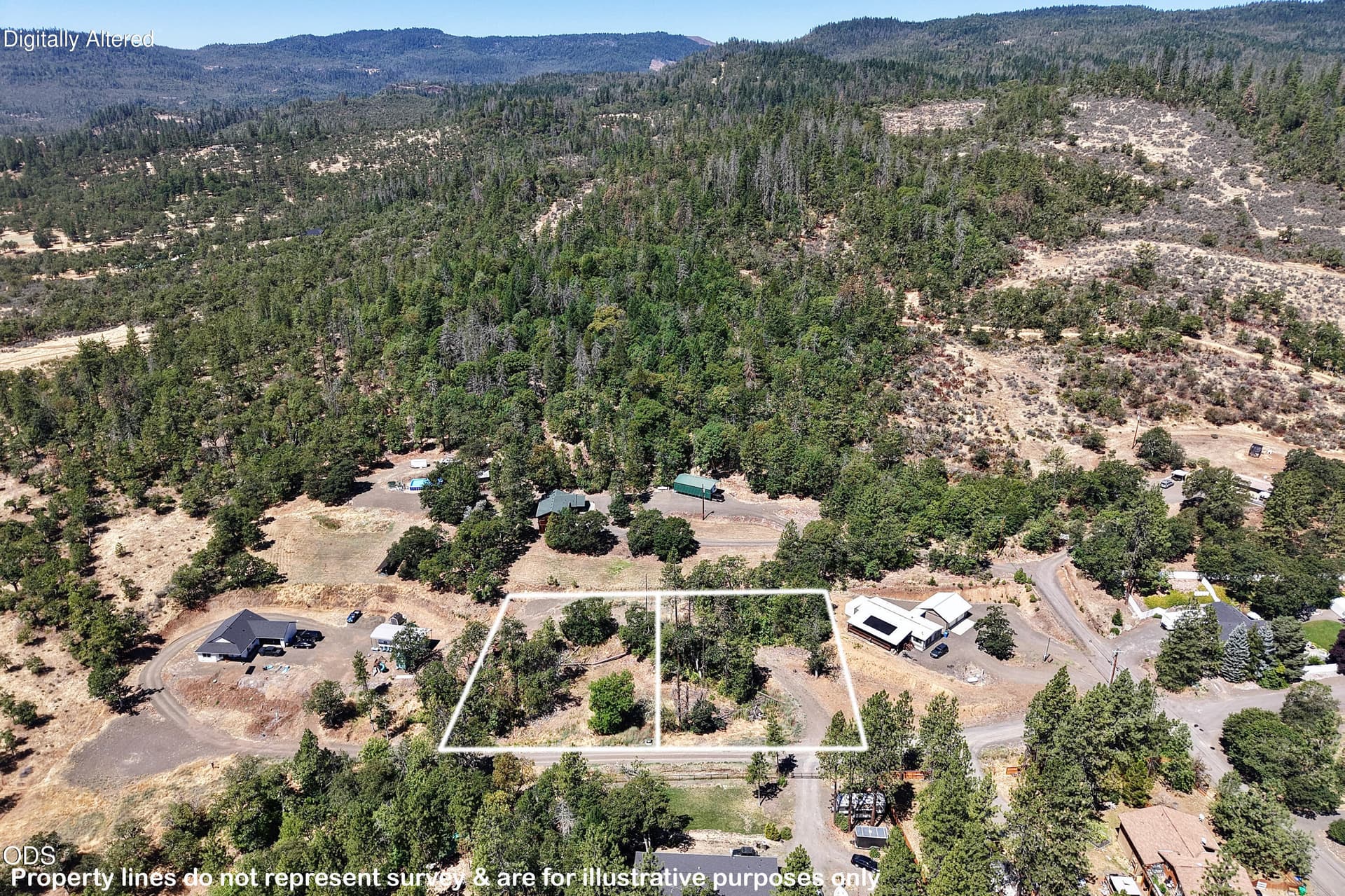 Aerial. Photo 3 of 19, 555 Hudspeth Lane, Shady Cove, OR 97539