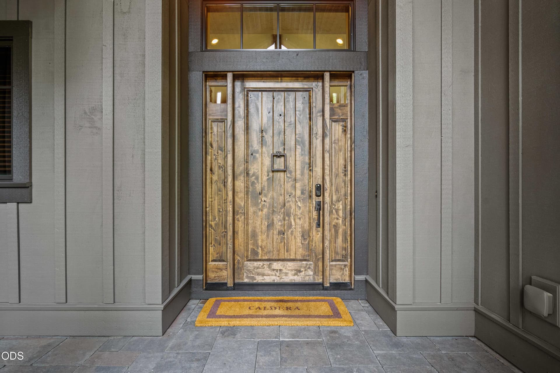 wood-front-door-detail. Photo 4 of 75, 56240 Trailmere Circle Unit 239, Bend, OR 97707