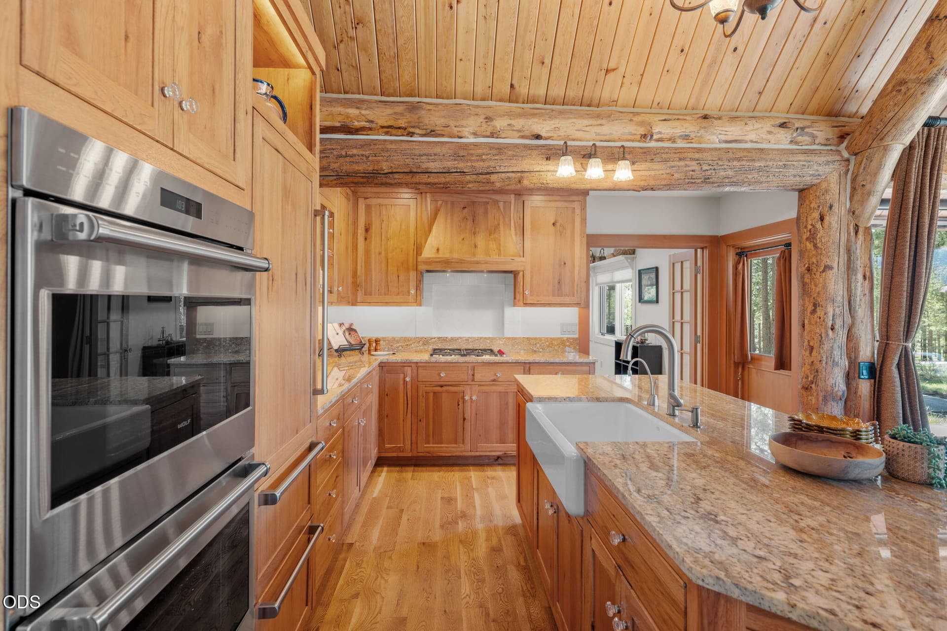 Kitchen with built in appliances. Photo 4 of 69, 69877 California Trail, Sisters, OR 97759