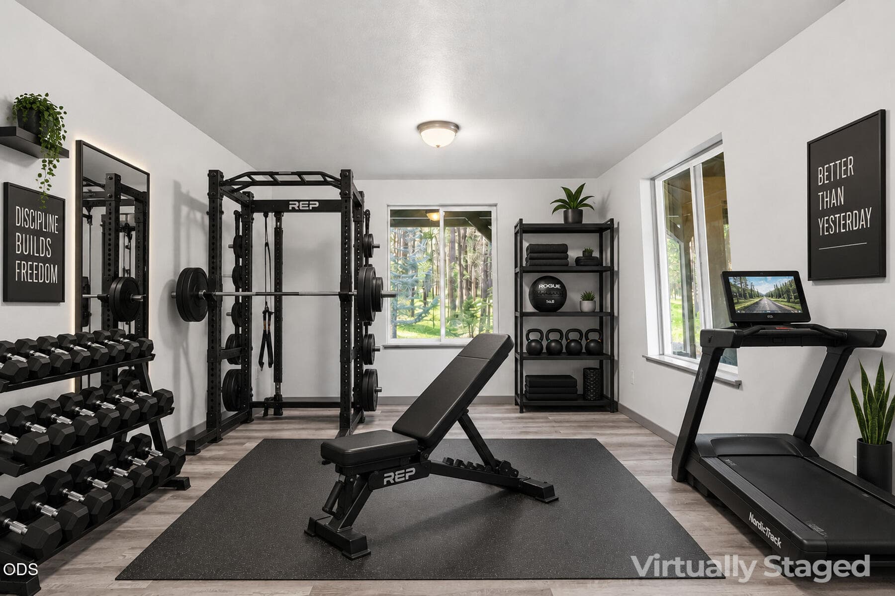 36_gym virtually staged. Photo 5 of 58, 16722 Stage Stop Drive, Bend, OR 97707
