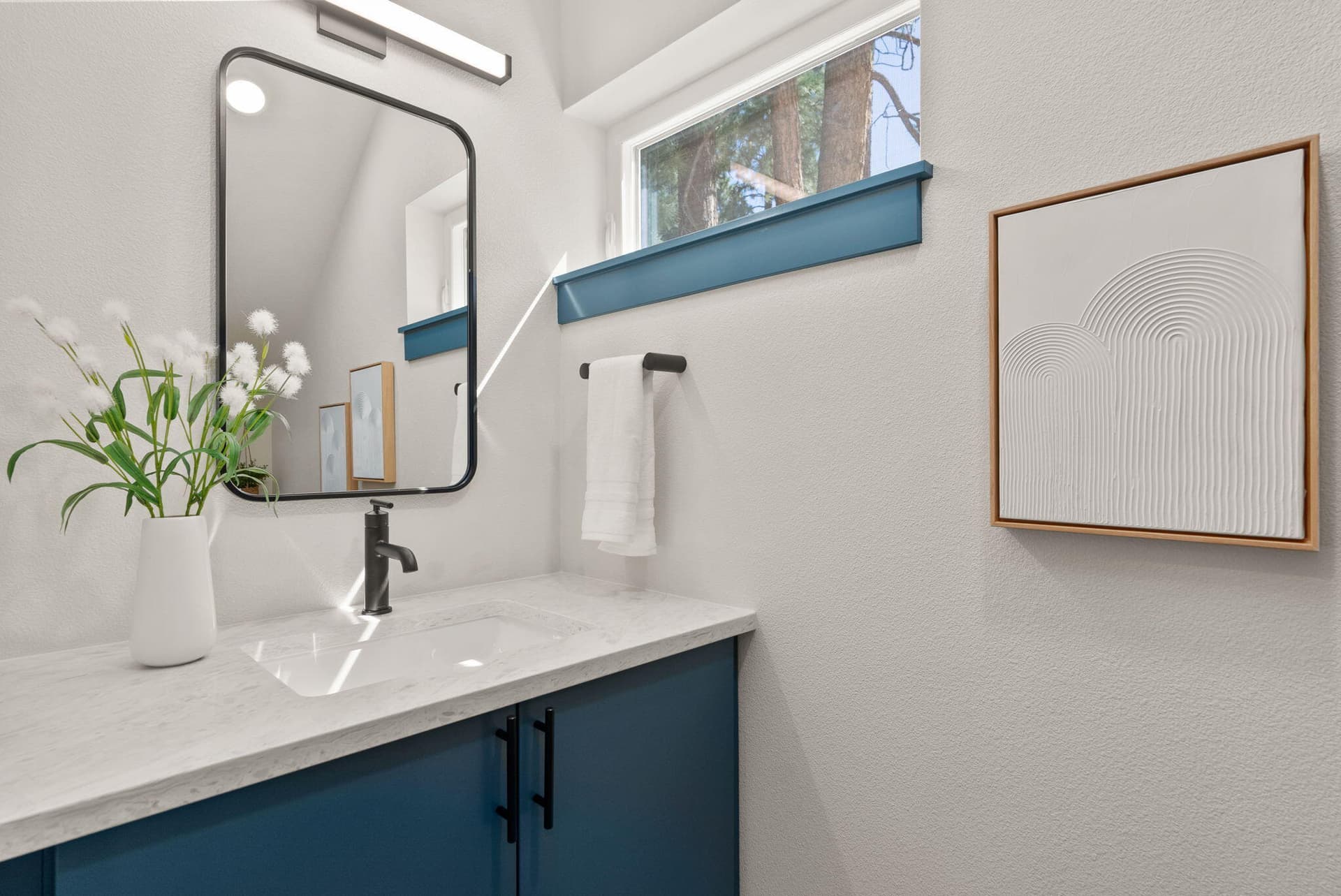 Powder Bath - Main Home. Photo 5 of 26, 930 NE Norton Avenue Unit Lot 3, Bend, OR 97701