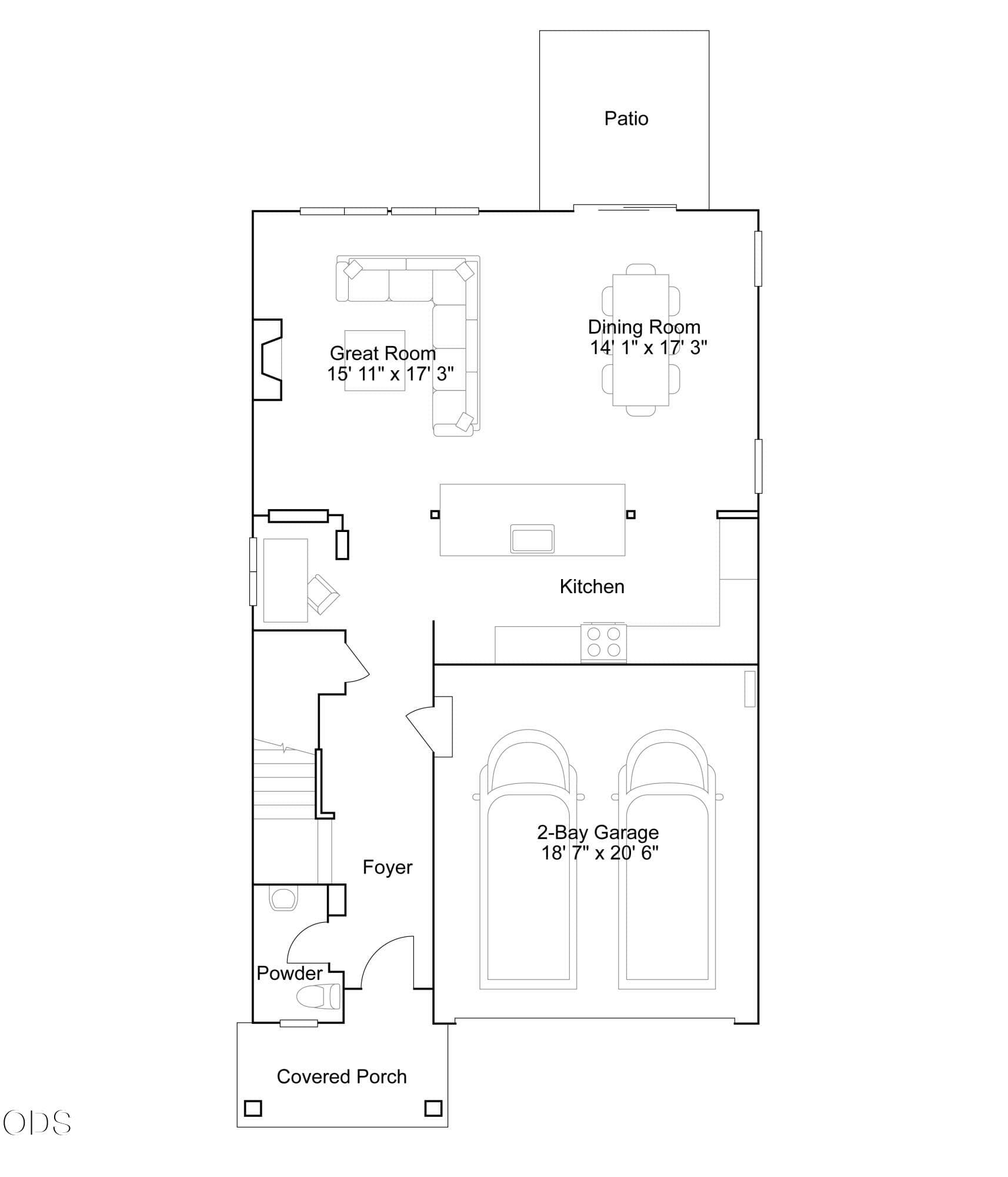 POR_2306_FP_Ashland_FirstFloor_OW_RevR. Photo 2 of 26, 63102 NE Henningsen Pl, Bend, OR 97701