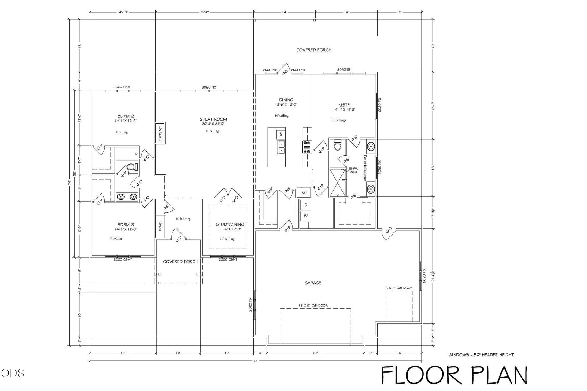 Lot 10 Floor Plan. Photo 2 of 2, 228 Reserve Circle, Medford, OR 97504