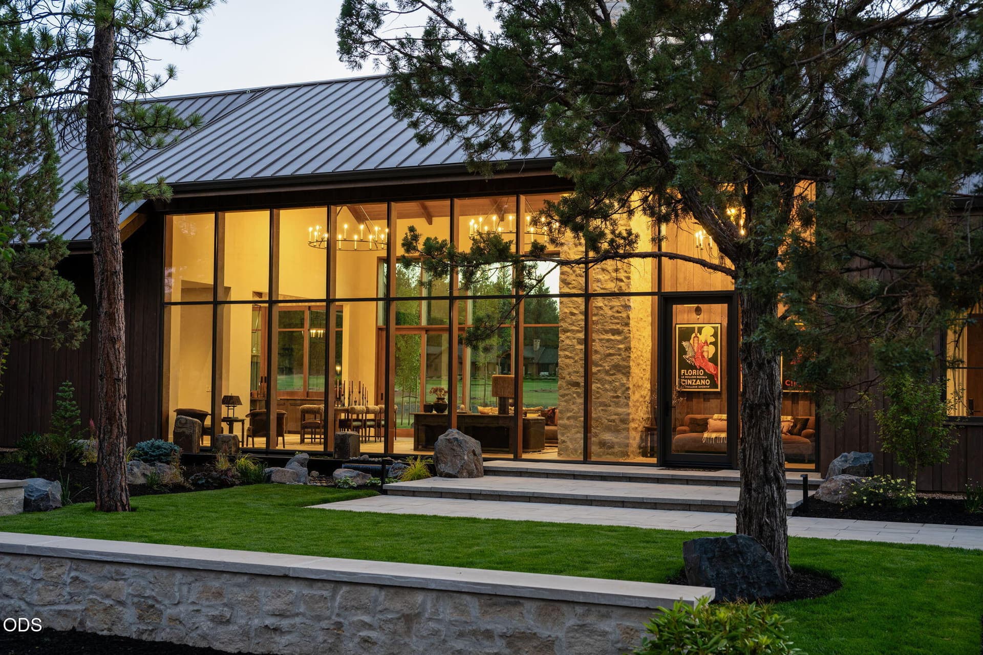 02 - 138_twilight-exterior_567b. Photo 4 of 72, 63435 Palla Lane, Bend, OR 97703
