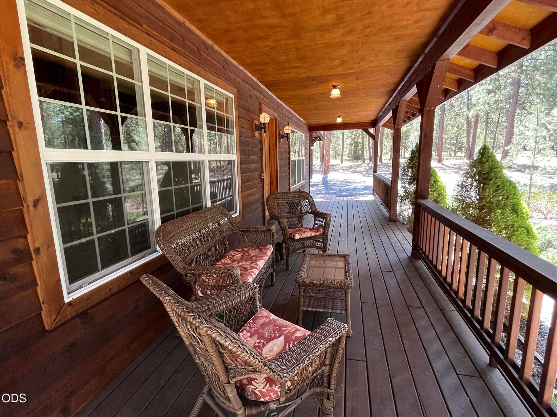 Front deck - north to south. Photo 4 of 46, 53556 Kokanee Way, La Pine, OR 97739