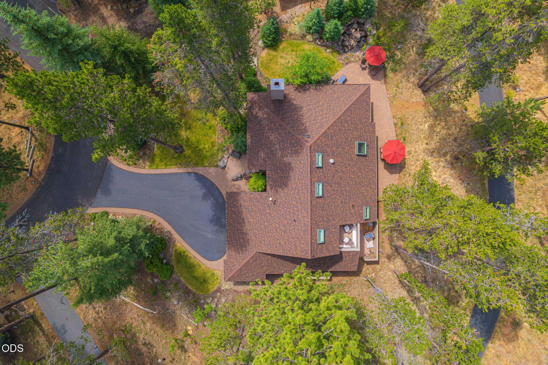 Aerial View - 4 Ribes Ln. Photo 3 of 72, 57785 Ribes Lane Unit 4, Sunriver, OR 97707