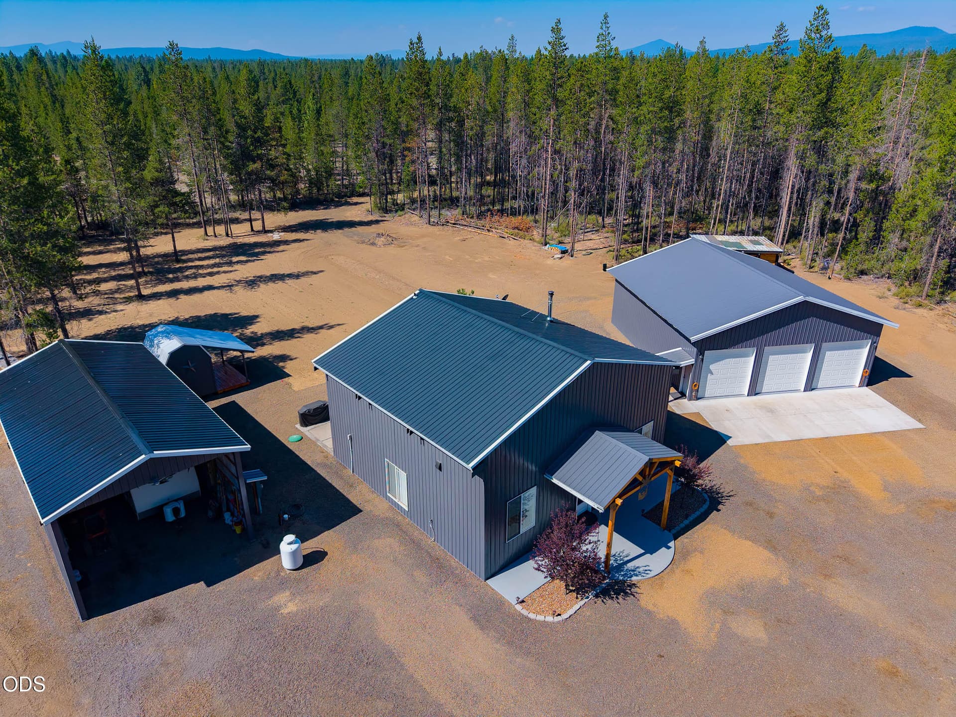 148643 Hwy 97 N aerial_0130. Photo 1 of 53, 148643 U.S. 97, Gilchrist, OR 97737