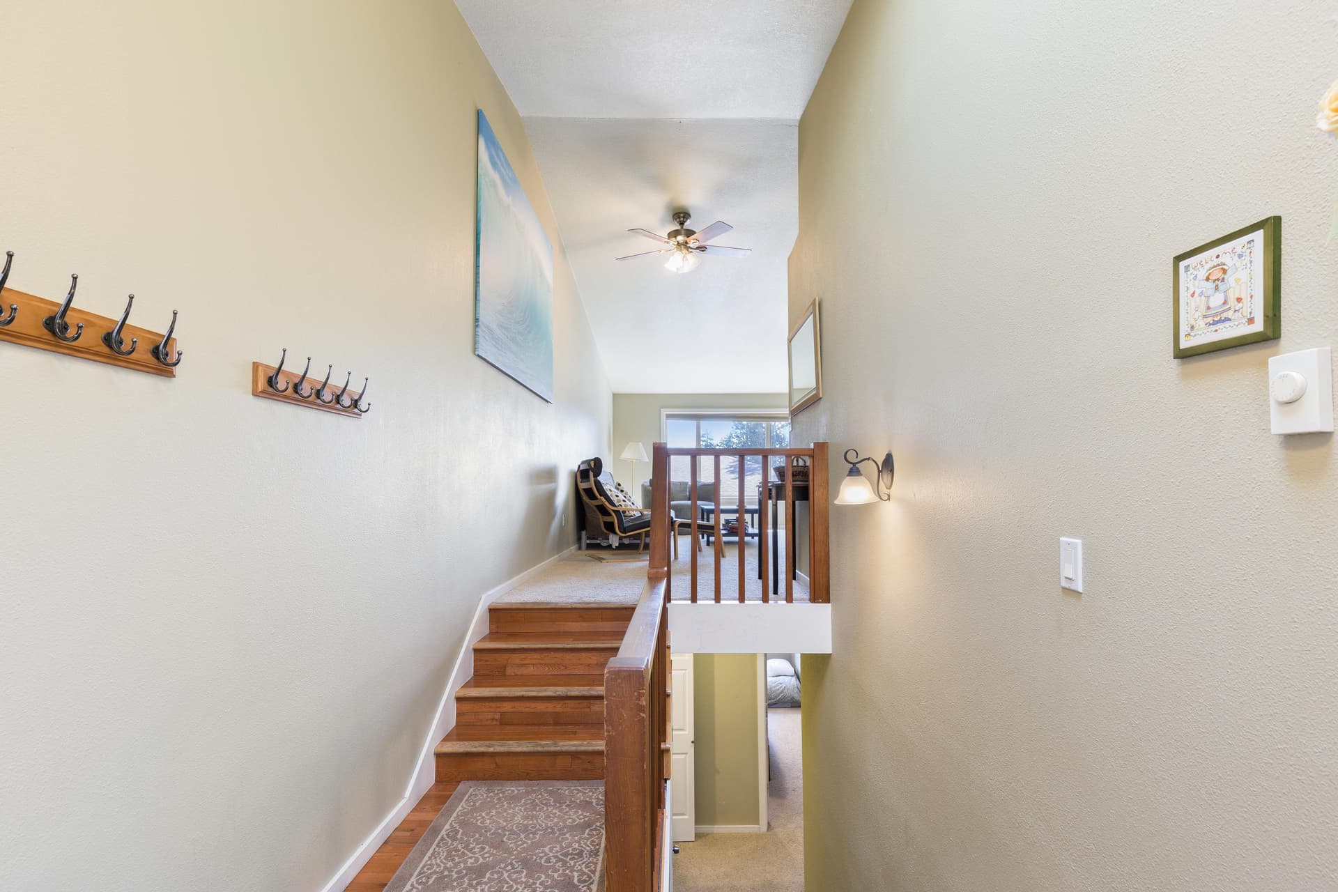 Stairs to upper Living. Photo 5 of 23, 986 SE Centennial Street, Bend, OR 97702