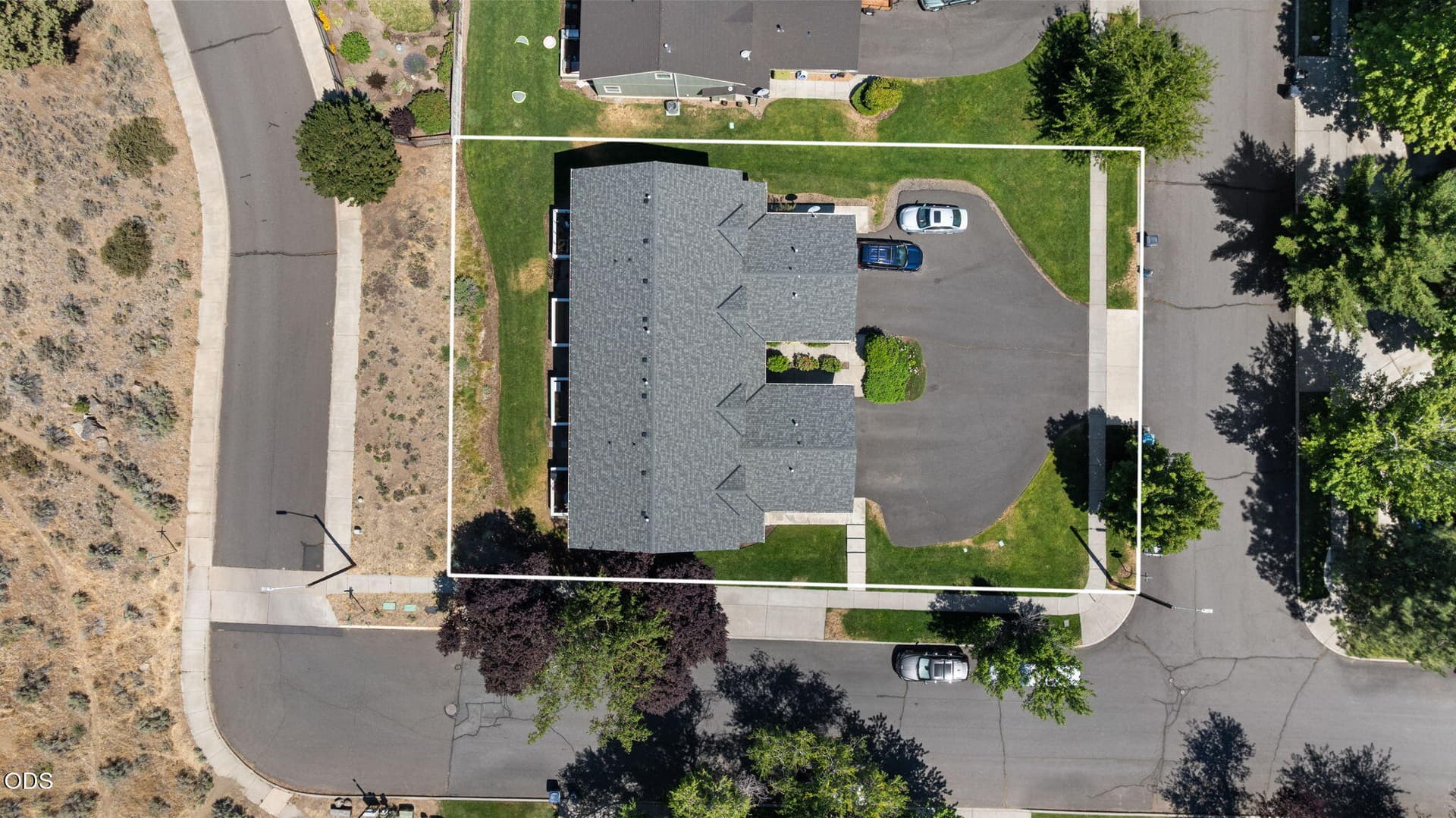 drone photo showing complex. Photo 2 of 28, 1926 NE Sams Loop, Bend, OR 97701