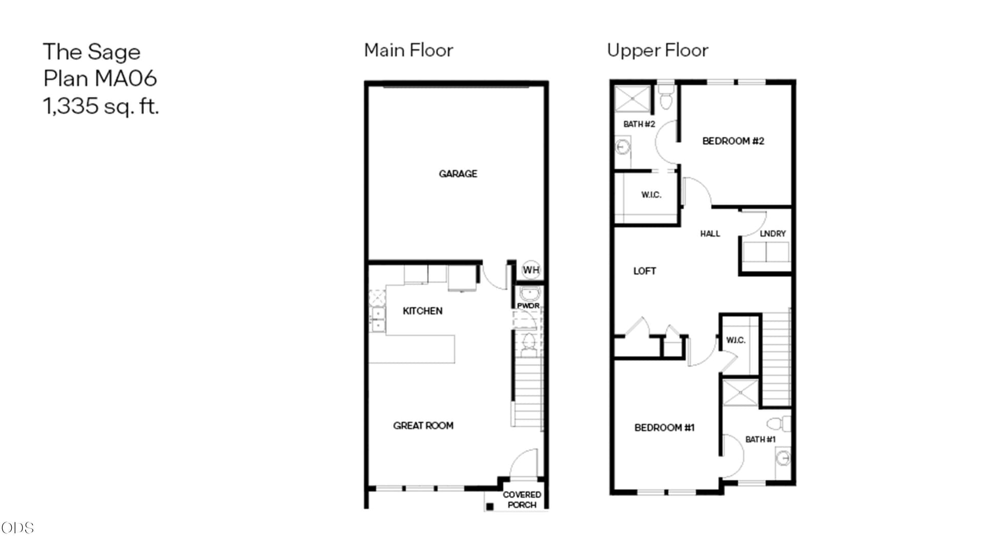The Sage Floorplan. Photo 2 of 2, 61743 SE Santorini Street, Bend, OR 97702