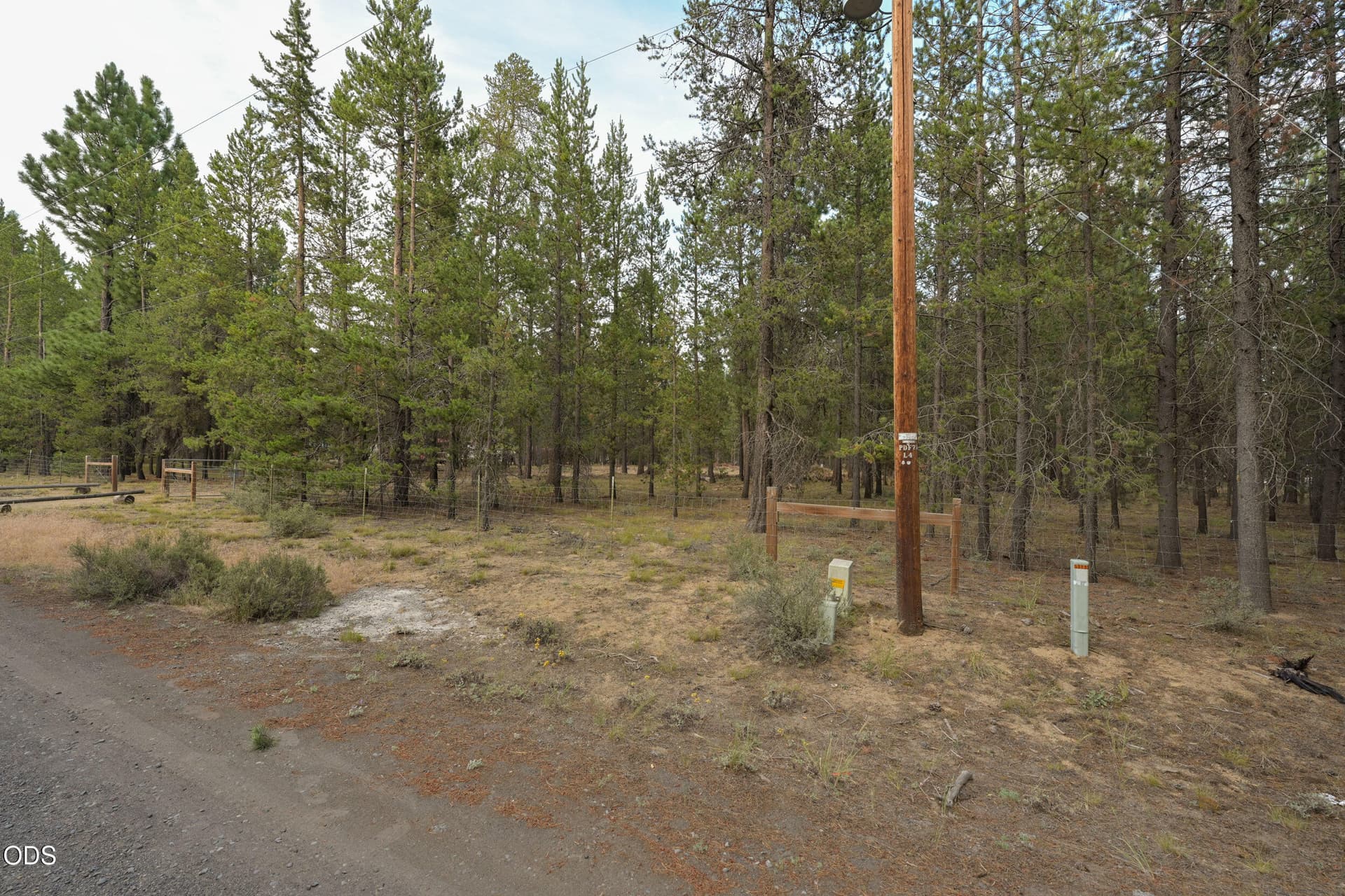 Power at street. Photo 5 of 6, 53132 Andrews Road, La Pine, OR 97739