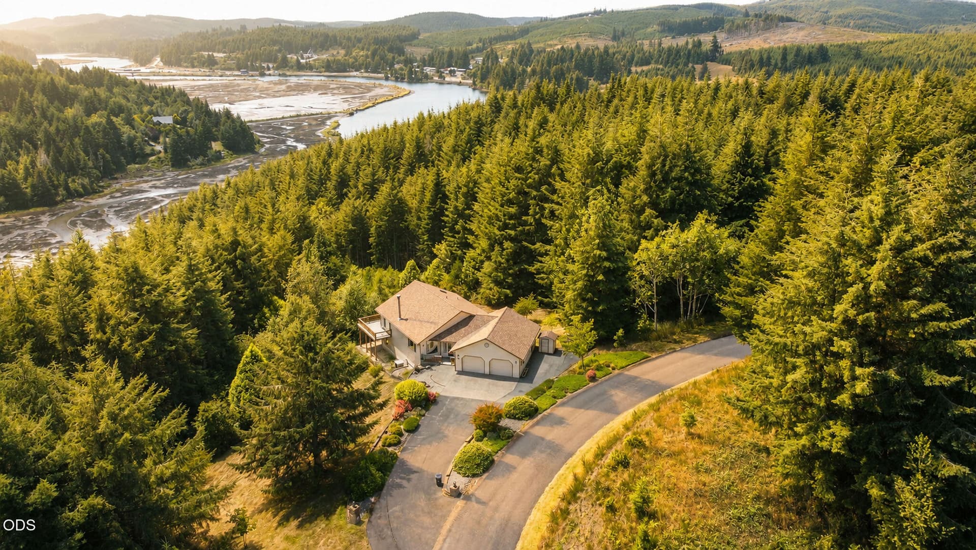 Ariel 1. Photo 4 of 51, 93764 Coho Lane, Coos Bay, OR 97420