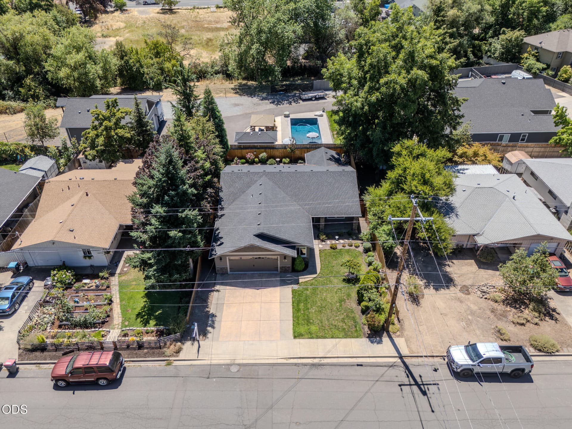 Ariel View 1. Photo 2 of 38, 2196 Crestbrook Road, Medford, OR 97504