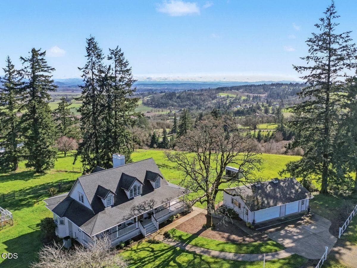 1_SHADOW HILL AERIAL08. Photo 1 of 72, 12024 S Shadow Hills Court, Turner, OR 97392