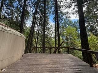 Yurt Deck. Photo 2 of 12, Crater Lake Highway, Prospect, OR 97536