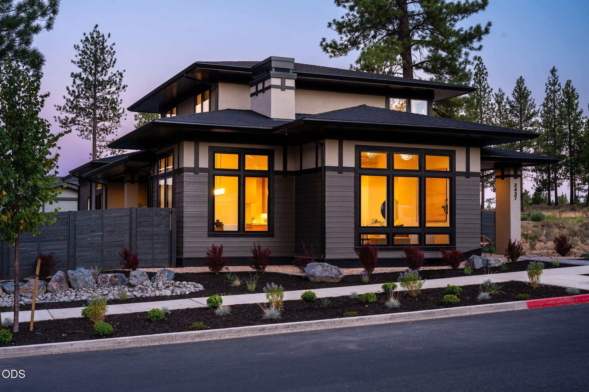 3437-NW-Celilo-Ln-lot-310 Twilight. Photo 1 of 84, 3437 NW Celilo Lane Unit Lot 310, Bend, OR 97703
