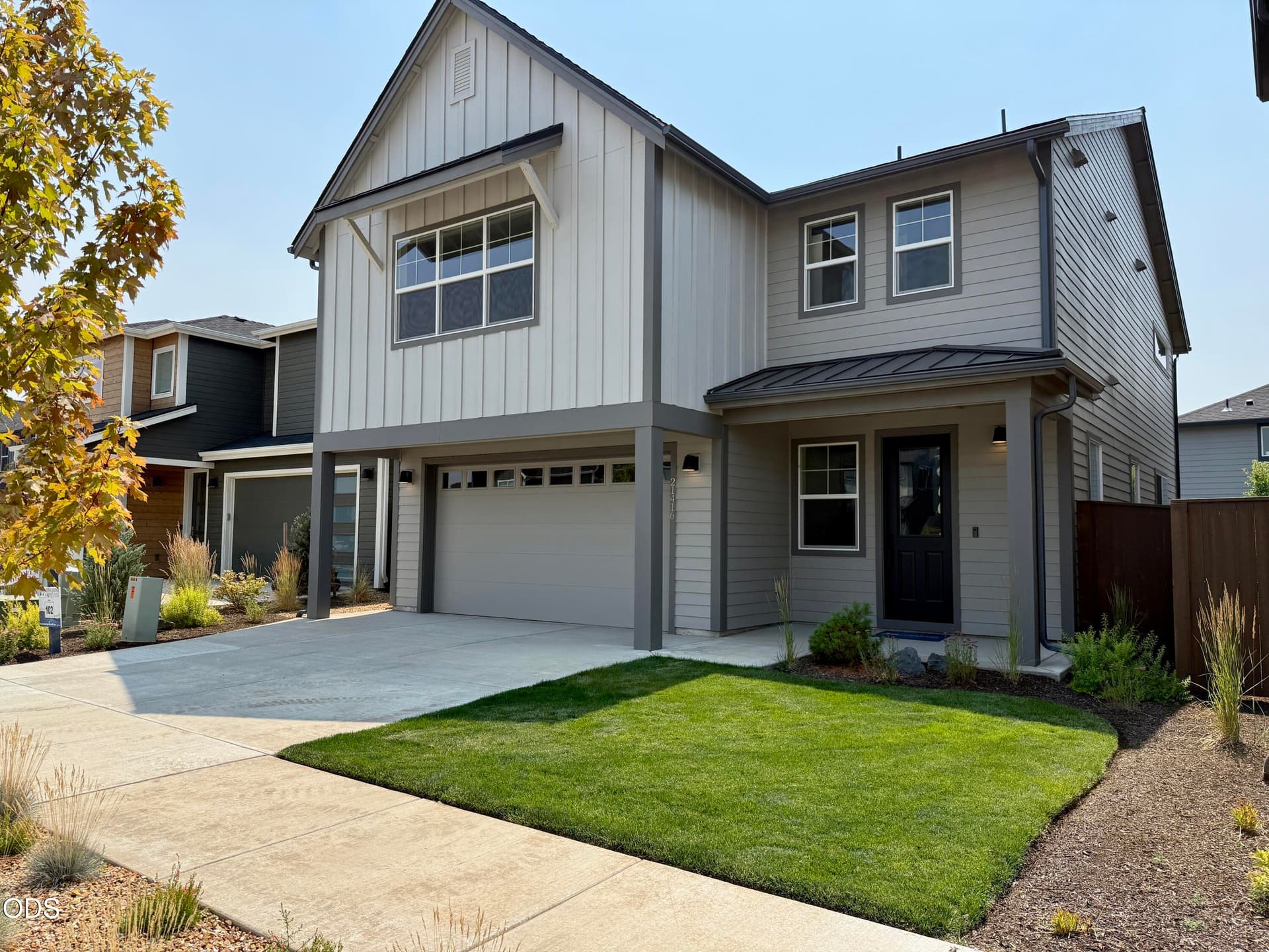 Front of home. Photo 3 of 26, 21416 SE Krakatoa Court Unit Lot 102, Bend, OR 97702