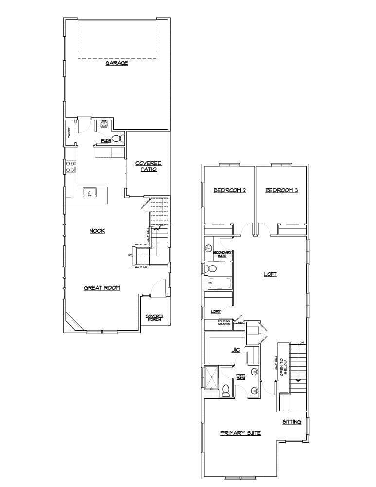 Floorplan-Conifer-V2-2. Photo 2 of 19, 60844 SE Epic Place, Bend, OR 97702